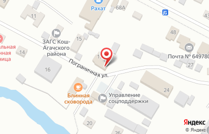 Пожарная часть №12 с. Кош-Агач на карте