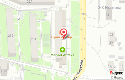Магазин разливного пива Изумрудная лоза на карте