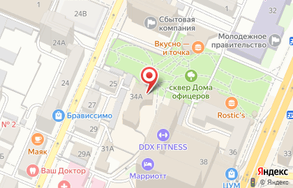 Стриптиз-бар Zажигалка на проспекте Революции на карте