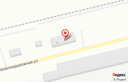 Служба доставки DHL на Железнодорожной улице на карте