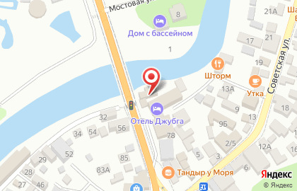 Ресторан Del mar на Черноморской улице на карте