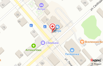Федеральная сеть сервисных центров по ремонту мобильных телефонов, ноутбуков и планшетов Юz на улице Ленина на карте