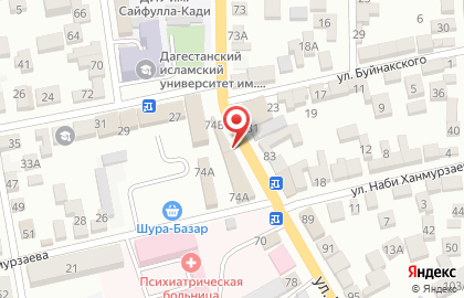 Магазин лакокрасочной продукции Pozitiv в Буйнакске на карте
