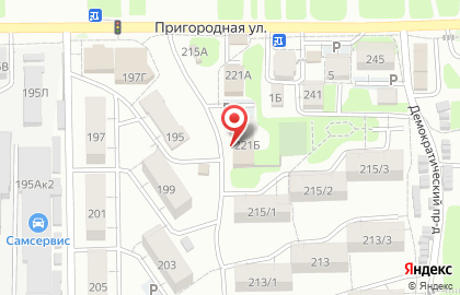 Магазин ПоГРИБОК на Пригородной улице на карте