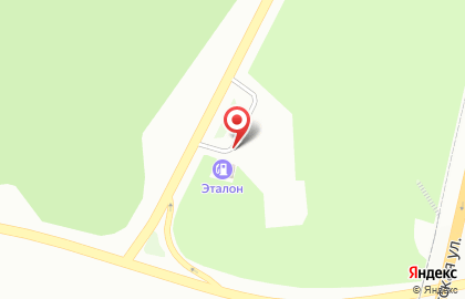АЗС Эталон на Аэрофлотской улице на карте