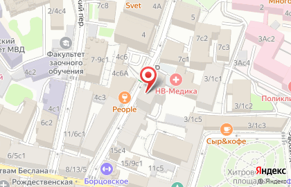 Спортивный фонд молодежи Рико на карте