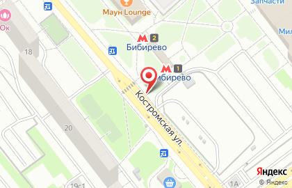 Ирис на Костромской улице на карте