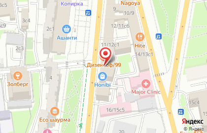 Кофейня Шоколадница на Люсиновской улице на карте