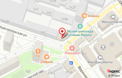 Бабаевский на Красносельской на карте