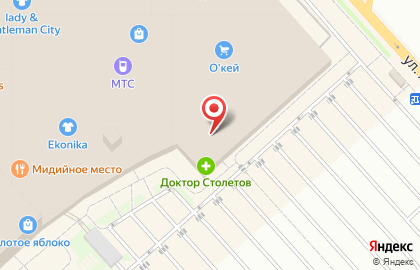 Аптека Доктор Столетов в Советском районе на карте