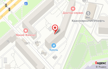 ЗАО Элевел Красноярск на карте