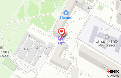 Учебный центр Старт на улице Бажова на карте