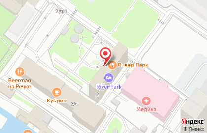 Банкомат Ханты-Мансийский банк Открытие на улице Добролюбова, 2 на карте