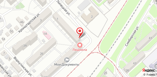 Адвокатский кабинет Куницкого С.Ю. на карте