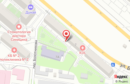 Ваш лекарь на улице Болотникова на карте