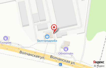Торговая фирма на Волчанской улице на карте