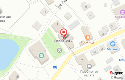 Центр занятости населения по Красносельскому району на карте