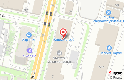 Магазин Метрика на Сысольском шоссе на карте