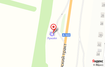 Лукойл в Барнауле на карте