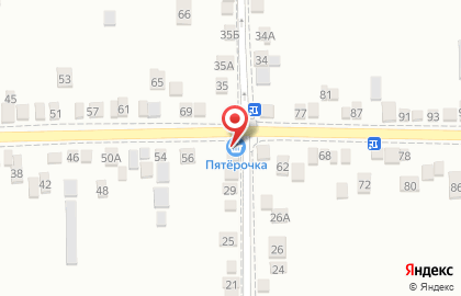 Супермаркет Пятёрочка на улице Александра Блока на карте