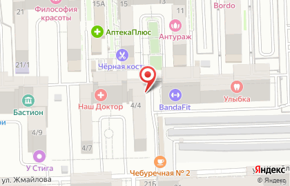 Магнат Ломбард на улице Жмайлова на карте