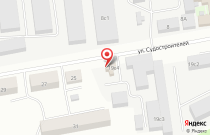Торгово-сервисная компания РегионТехСервис на улице Судостроителей на карте