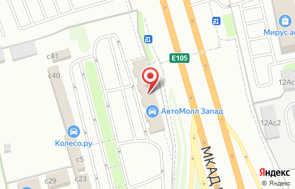 Автоцентр 999Сервис на Московской улице на карте
