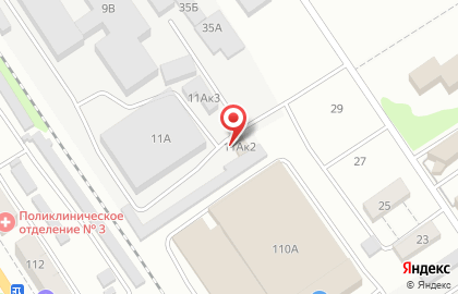 Торговая компания Акмэ в Железнодорожном районе на карте