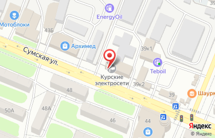 Салон дверей Profil Doors в Сеймском районе на карте