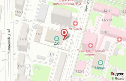 Школа танцев Аллегро в Кировском районе на карте