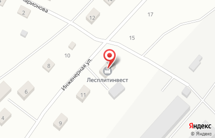 Лесплитинвест в Приозерске на карте