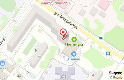 Ателье Мотылек на карте