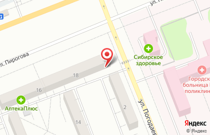 Агентство Сфера Недвижимости в Падунском районе на карте