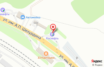 Роснефть в Саратове на карте