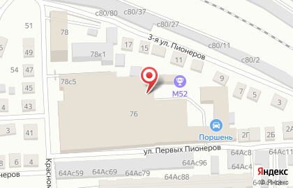 Автостоянка Крап на карте