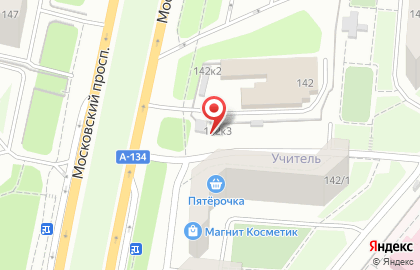 Шиномонтажная мастерская на Московском проспекте на карте