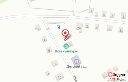 Дом культуры, д. Якуши на карте