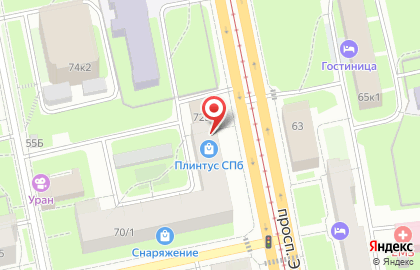 Банкомат Александровский на проспекте Энгельса, 70 на карте