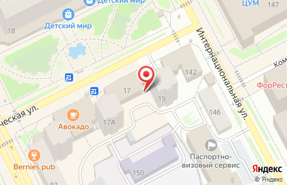 Управление Федеральной службы по надзору в сфере связи, информационных технологий и массовых коммуникаций по Республике Коми на карте