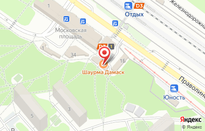 Цветочный магазин в Москве на карте
