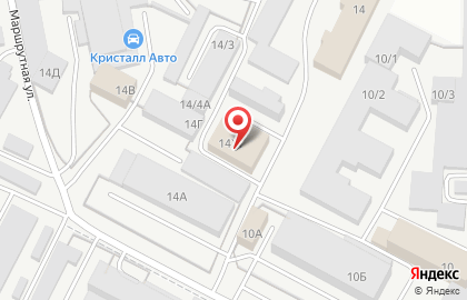 Рослесинфорг, ФГУП на Маршрутной улице на карте