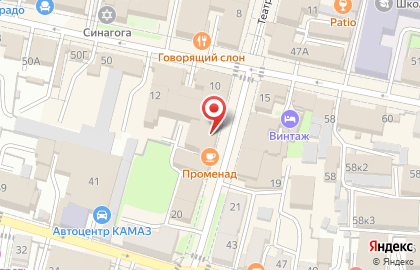 Торговая компания Тепловин на Театральной улице на карте