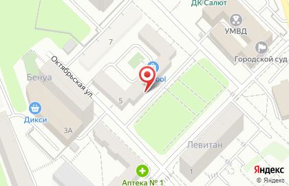 Красногорская Городская Служба Недвижимости на Первомайской улице на карте
