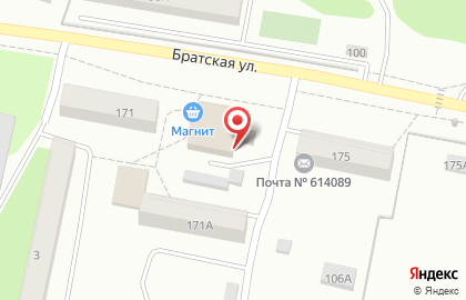 Магазин фруктов и овощей в Свердловском районе на карте