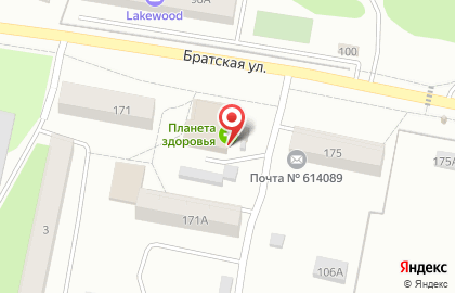Мясной магазин в Перми на карте