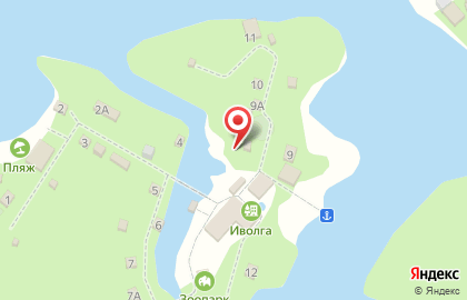 Иволга на карте