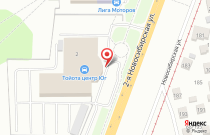 Отделение службы доставки Boxberry на 2-ой Новосибирской улице на карте