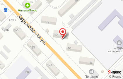 Аптека Ваш доктор на Харьковской улице на карте