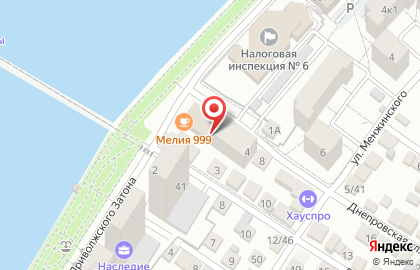 Маркон на Днепровской улице на карте