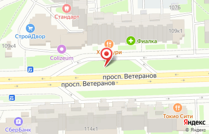 Пицца Пармезан на проспекте Ветеранов на карте